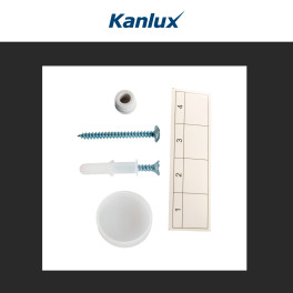 Kanlux Ideal Centralino da Parete 2x13P IK10 Colore Grigio