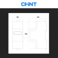 Immagine 5 - Chint Misuratore per Inverter Monofase Deye 230V RS485 2P MID con Display LCD - mod. DDSU666