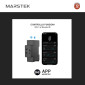 Immagine 8 - Marstek Misuratore Batteria Trifase 100-260V Wifi Bluetooth 4P MID 3x100A con CT Esterni Installazione su Barra DIN - mod. CT002