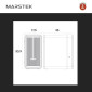 Immagine 4 - Marstek Batteria BMS LiFePO4 44,8V 50Ah 2,24kWh IP65 da Balcone Garanzia 3 Anni per Inverter Fotovoltaico CEI 0-21 - mod. BS2500