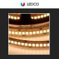 Immagine 7 - LEDCO Striscia LED 2835 100W Monocolore 240 LED/metro 24V IP54 Nano Particelle - 5m - SL200LBC65/N / SL200LBN65/N / SL200LBI65/N