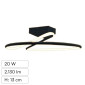 Immagine 1 - V-Tac VT-7763 Lampadario LED a Superficie 20W SMD Colore Nero - SKU 6926