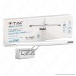 V-Tac VT-7008 Lampada da Specchio Wall Light Cromata 8W - SKU 3894 / 3985 [TERMINATO]