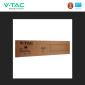 Immagine 12 - V-Tac Pro VT-6147 Pannello LED Rettangolare 120x30 40W SMD Chip Samsung 2in1 a Superficie e Incasso - SKU 2166251 / 2166261