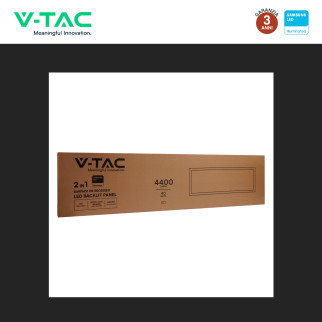 V-Tac Pro VT-6147 6 Pannelli LED Rettangolari 120x30 40W