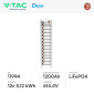 Immagine 2 - V-Tac Deye Armadio Rack da Terra 12 Accumulatori BMS LiFePO4 61,44kWh per Inverter Trifase CEI 0-21 e 0-16 - SKU 11994