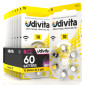 Udivita 60 Batterie per Protesi Acustiche Misura 10 Zinco Aria Tecnologia Phono Pulse - 10 blister da 6