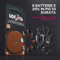 Immagine 5 - Udivita 80 Batterie per Protesi Acustiche Misura 312 Zinco Aria Tecnologia Phono Pulse - 10 Blister da 8 Pile