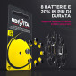 Immagine 5 - Udivita Batterie per Protesi Acustiche Misura 10 Zinco Aria Tecnologia Phono Pulse - Blister da 8 Pile