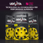 Immagine 7 - Udivita Batterie per Protesi Acustiche Misura 10 Zinco Aria Tecnologia Phono Pulse - Blister da 8 Pile