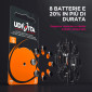 Immagine 5 - Udivita Batterie per Protesi Acustiche Misura 13 Zinco Aria Tecnologia Phono Pulse - Blister da 8 Pile