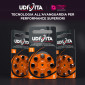 Immagine 7 - Udivita Batterie per Protesi Acustiche Misura 13 Zinco Aria Tecnologia Phono Pulse - Blister da 8 Pile