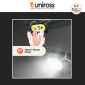 Immagine 8 - Uniross ProLite Torcia Frontale 350lm Ricaricabile con Cavo USB Fascia Regolabile Testa Inclinabile 45° - mod. ULSH06