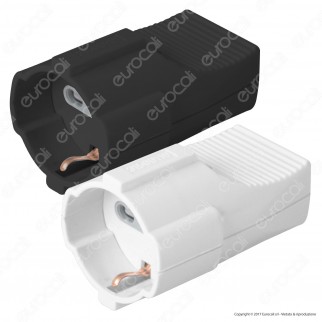 Wiva Presa Singola Multistandard con Uscita Cavo Dritta - Colore