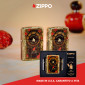 Immagine 6 - Zippo Accendino a Benzina Ricaricabile ed Antivento con Fantasia Founder's Day Collectible 2025 - mod. 46774