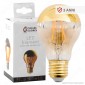 Girard Sudron Lampadina LED E27 6W Bulb A60 Filamento Ambrata Calotta Dorata Dimmerabile - mod. 15651 [TERMINATO]