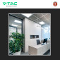 Immagine 7 - V-Tac VT-6235 Pannello LED Quadrato 36W IP65 da Incasso con Driver Integrato - SKU 23456 / 23455
