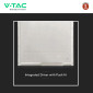 Immagine 9 - V-Tac VT-6235 Pannello LED Quadrato 36W IP65 da Incasso con Driver Integrato - SKU 23456 / 23455