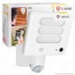 Lutec Secury'Light Faretto LED di Sicurezza 25W con Sensore e Telecamera WiFi - mod. 6255-cam [TERMINATO]
