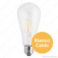 Immagine 2 - Sylvania ToLEDo Retro Lampadina LED E27 7W Bulb ST64 Filamento