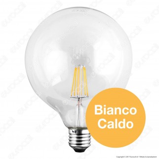 Sylvania ToLEDo Retro Lampadina LED E27 7,5W Globo G124 Filamento -