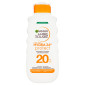 Garnier Ambre Solaire Hydra 24H Protect Protezione Solare Media SPF 20 Raggi UVB e UVA Idratante - Flacone da 175ml