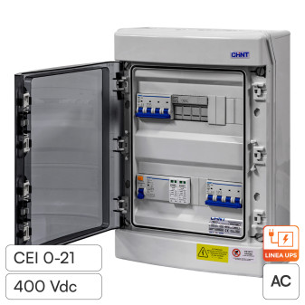 Chint Quadro Elettrico Lato AC Trifase Fino a 15kW 400V IP65 CEI 0-21