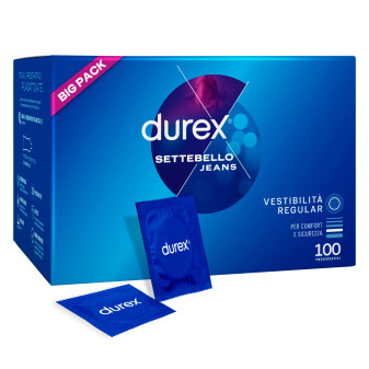 Preservativi Durex Settebello Jeans 100pz