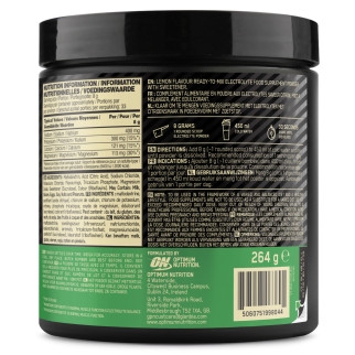 Elettroliti in Polvere gusto Limone Optimum Nutrition