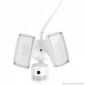 V-Tac VT-4818 Faretto LED di Sicurezza 18W con Sensore e Telecamera WiFi Colore Bianco - SKU 5745
