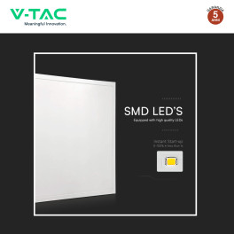 V-Tac VT-6235 6 Pannelli LED Quadrati 36W IP65 da Incasso