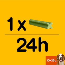 Pedigree Dentastix Daily Fresh Oral Care Medium per l'igiene orale del cane - Confezione da 28 Stick [TERMINATO]