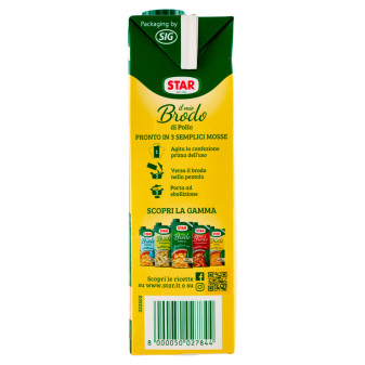 Star Il Mio Brodo di Pollo 100% Naturale Senza Glutine 1L