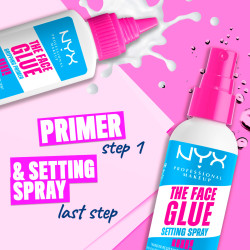 NYX Professional Makeup The Face Glue Setting Spray Fissante Trucco