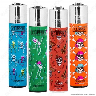 Clipper Large Fantasia Skulls 5 - 4 Accendini [TERMINATO]