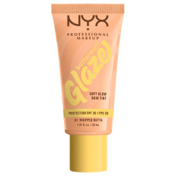 NYX Professional Makeup Buttermelt Glaze Fondotinta SPF 30 Colore 01