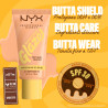 NYX Professional Makeup Buttermelt Glaze Fondotinta SPF 30 Colore 01