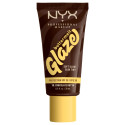 NYX Professional Makeup Buttermelt Glaze Fondotinta Illuminante SPF 30 Coprenza Modulabile 10 Chocolate Butta - Flacone 30ml