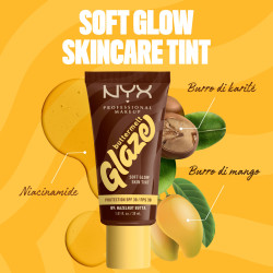 NYX Professional Makeup Buttermelt Glaze Fondotinta SPF 30 Colore 09