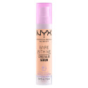NYX Professional Makeup Bare With Me Siero Correttore Colorato 2in1 Idratante Coprenza Media 02.5 Medium Vanilla - Flacone 9,6ml