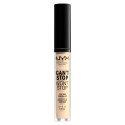 NYX Professional Makeup Can&#039;t Stop Won&#039;t Stop Correttore Liquido Viso Illuminante Opacizzante 1 Pale - Flacone da 3,5ml