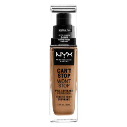 NYX Professional Makeup Can't Stop Won't Stop Fondotinta 12.7
