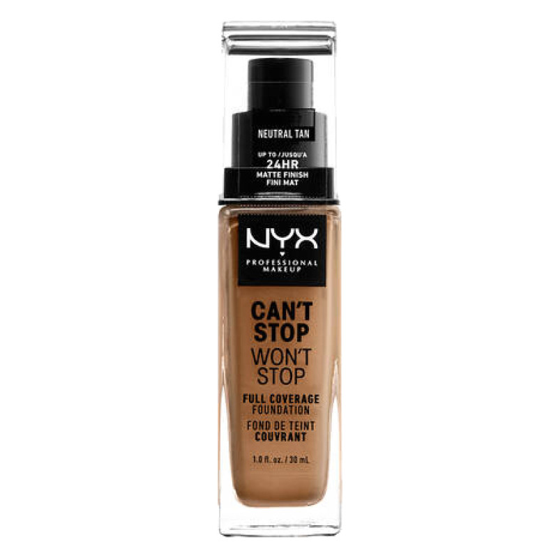 NYX Professional Makeup Can't Stop Won't Stop Fondotinta 12.7