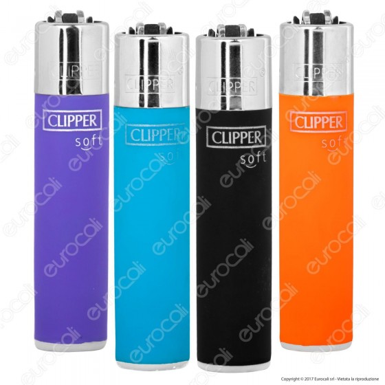 Clipper Large Fantasia Soft Touch 3 - 4 Accendini Clipper Large Fantasia Soft Touch 3 - 4 Accendini