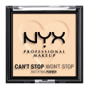 NYX Professional Makeup Can&#039;t Stop Won&#039;t Stop Cipria in Polvere Opacizzante e Levigante a Lunga Tenuta 01 Fair