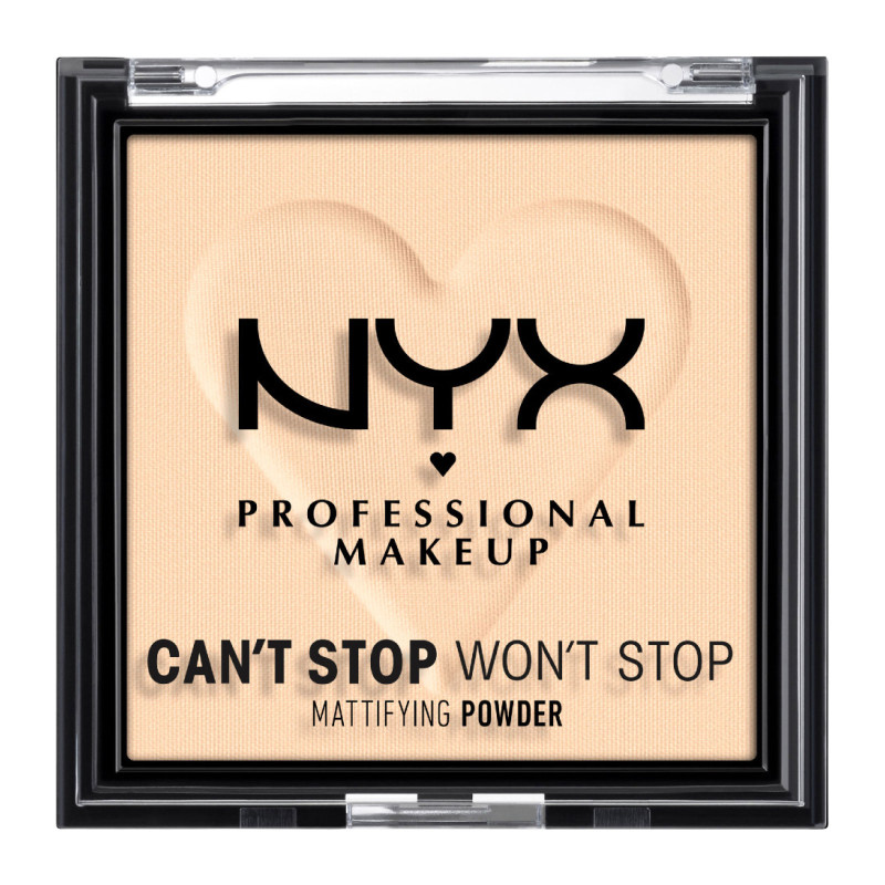NYX Professional Makeup Can't Stop Won't Stop Cipria in Polvere 01