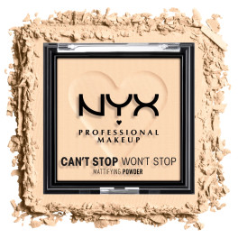 NYX Professional Makeup Can't Stop Won't Stop Cipria in Polvere 01
