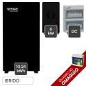 Kit Inverter Deye Monofase 6kW CEI 0-21 + Batteria V-Tac 10,24kWh + Quadro Elettrico Lato DC IP65 + Quadro Chint Lato AC