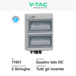 Kit Inverter 6kW + Batteria 10,24kWh + Quadri DC/AC