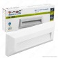 V-Tac VT-1162 Faretto Segnapasso LED a Montaggio Superficiale Rettangolare 3W per Esterno - SKU 1327 / 1326 [TERMINATO]